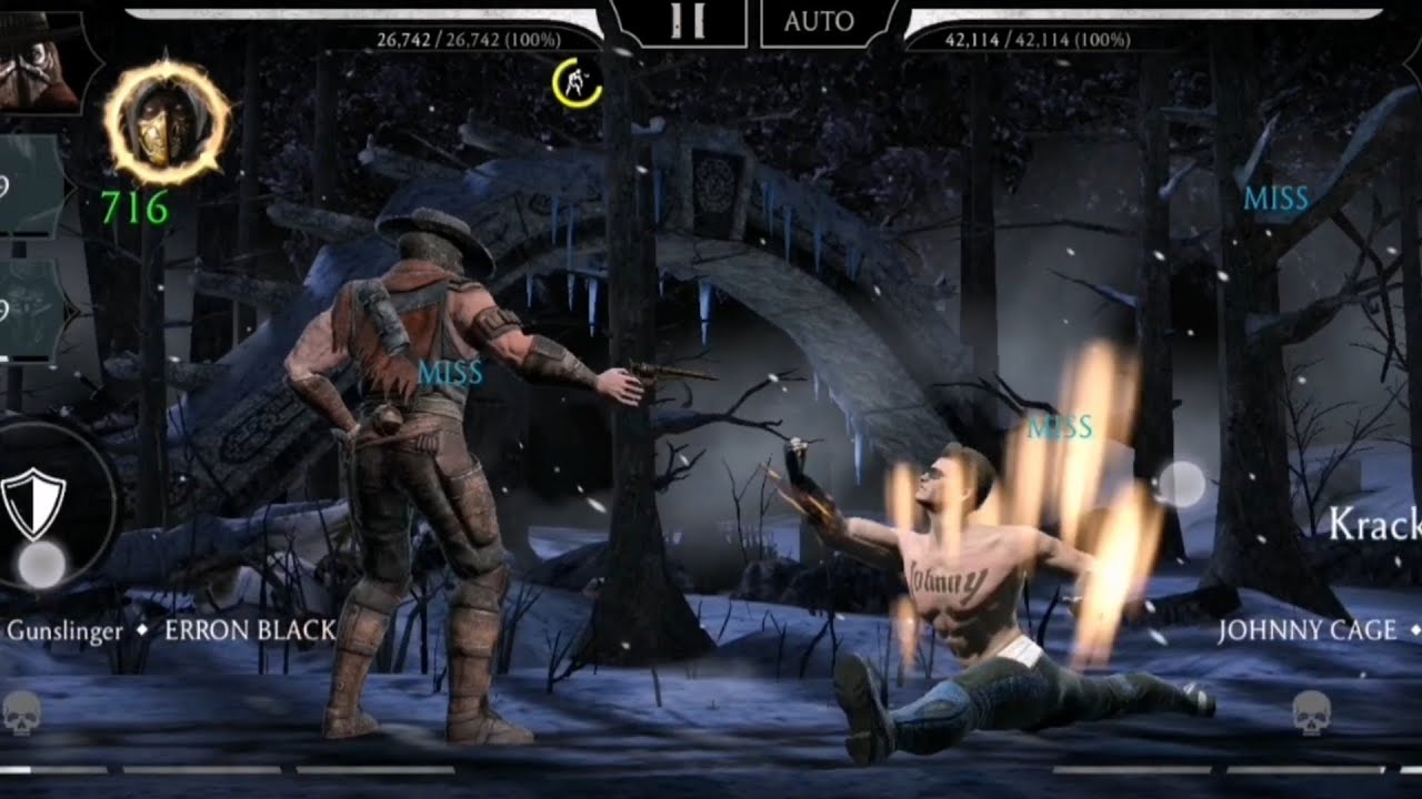 Mortal kombat (mobile) dodge moves 