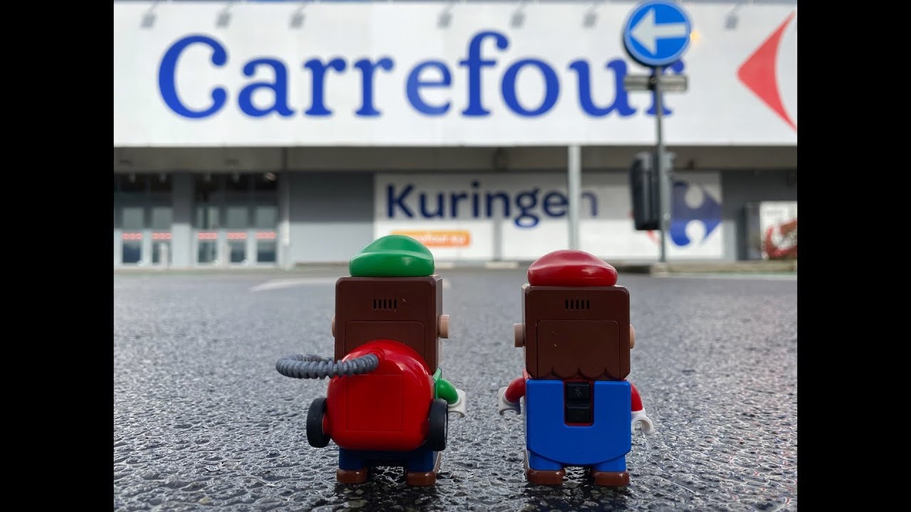 Lego Mario and Luigi in Real Life
