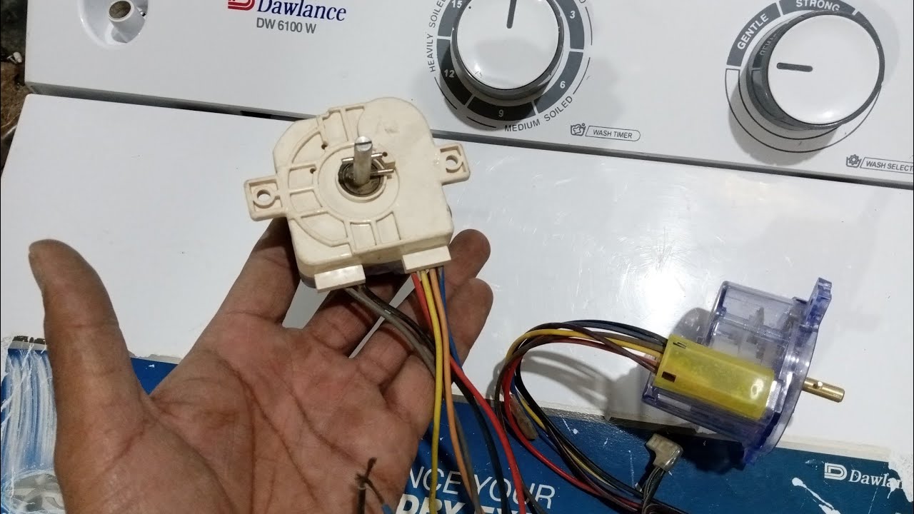 How to connection  repair dawlance washing machine model 6100 6 tar 7 tar timer complete wiring