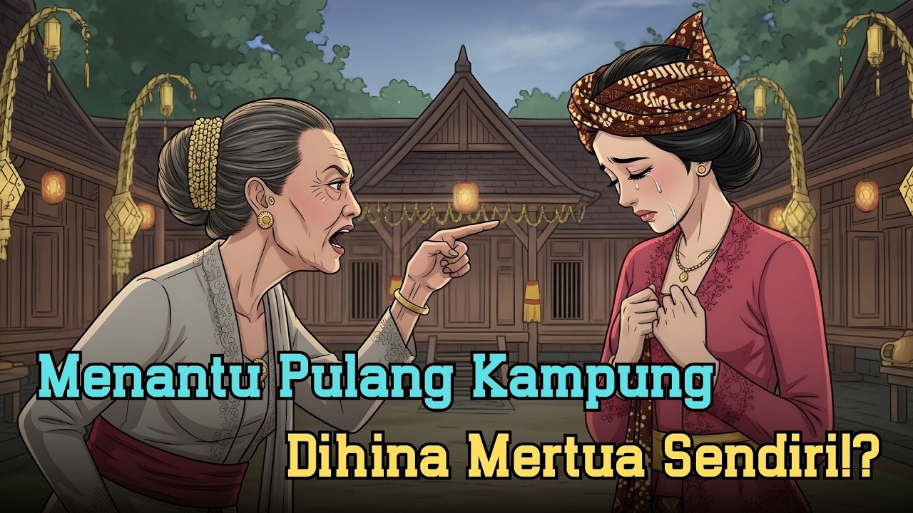 Menantu Pulang Kampung Saat Lebaran, Dihina dan Dimarahi Mertua! |cerita rakyat