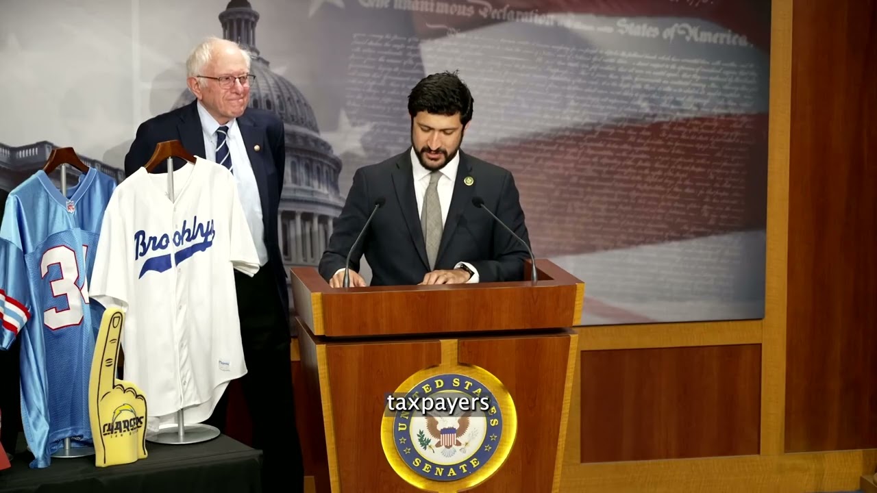 Congressman Greg Casar and Senator Bernie Sanders Introduce the Home Team Act
