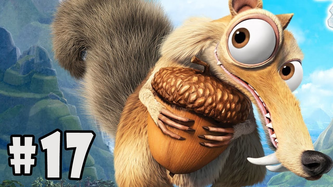 Ice Age: Dawn of the Dinosaurs - Walkthrough - Part 17 - Scrat's Tar Pit Trouble HD