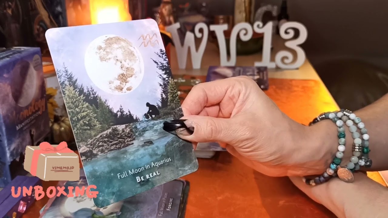 🎁 Unboxing y reseña 🧙🏻‍♀️ Oraculo Lunología #unboxing #reseña #flipthrough #moonology #lunologia