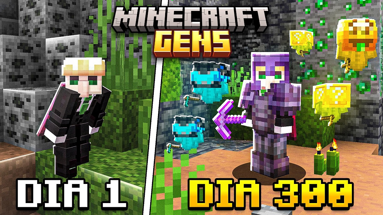 SOBREVIVÍ 300 DÍAS en el GENS OP de ESTE SERVIDOR