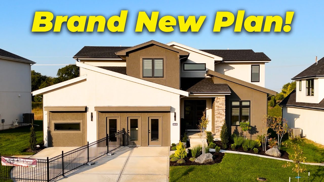 INSIDE A New Model Home In Overland Park's Newest Community [Southern Meadows]