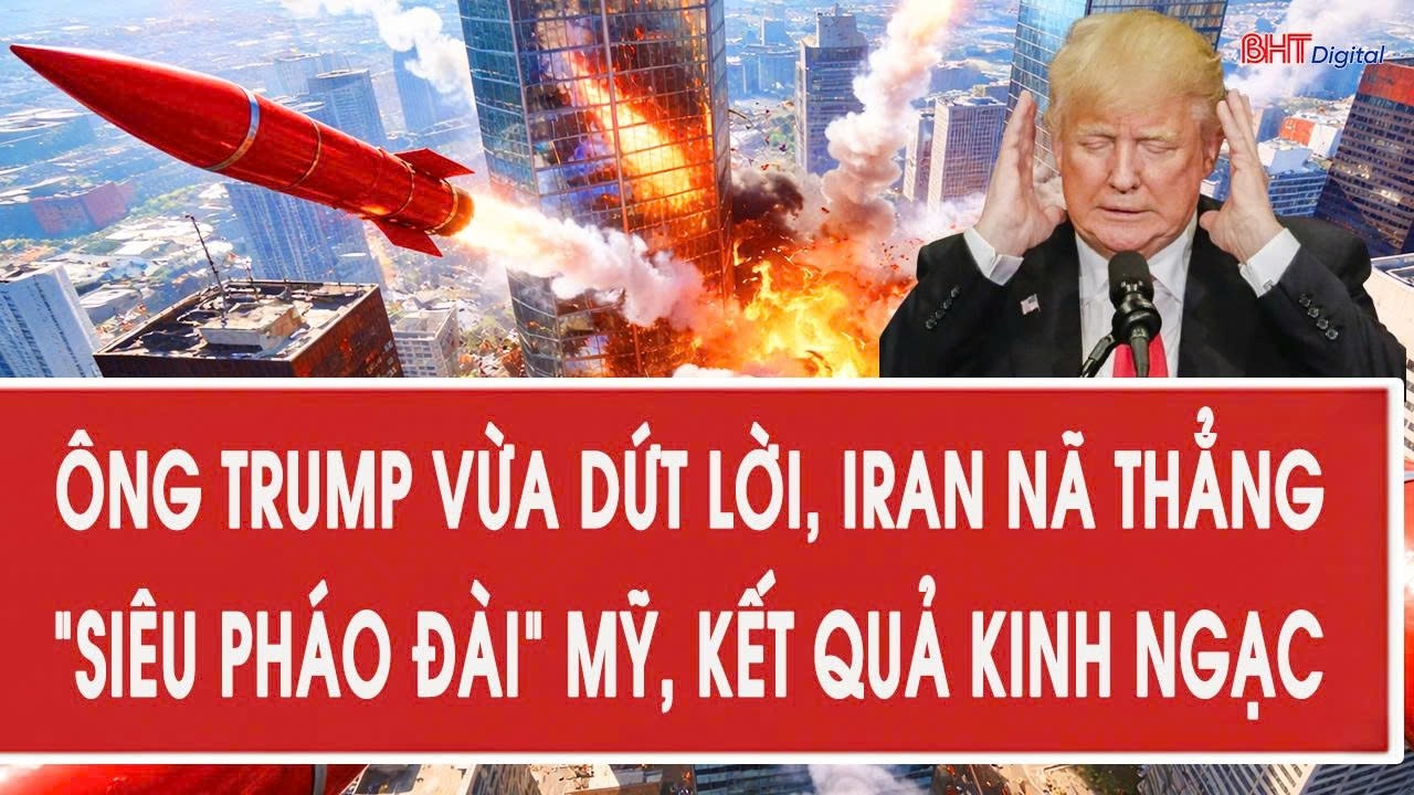 Trực tiếp 7/3: Ông Trump vừa dứt lời, Iran nã thẳng “siêu pháo đài” Mỹ, kết quả kinh ngạc