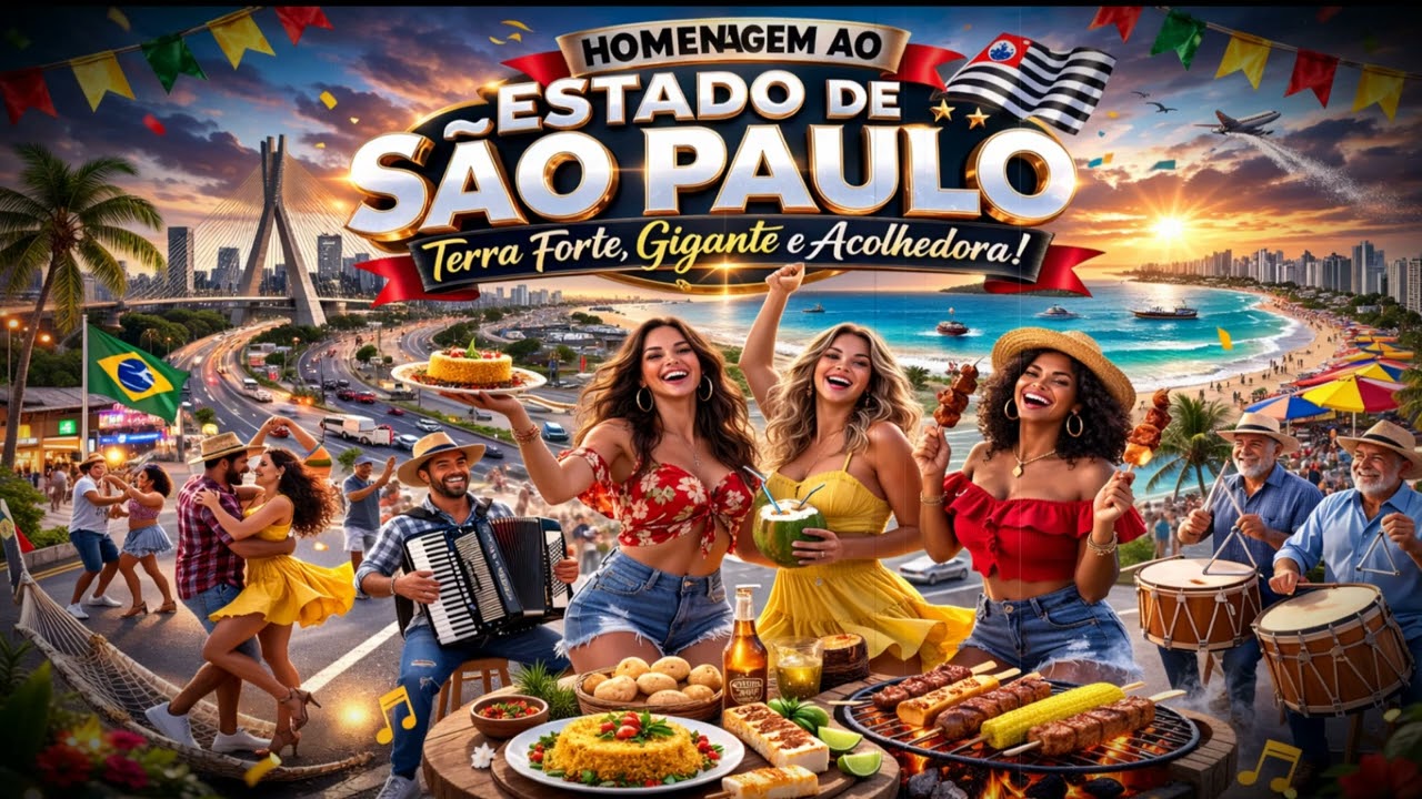 ESTADO DE SÃO PAULO ❤️ O GIGANTE QUE ACOLHE TODO O BRASIL
