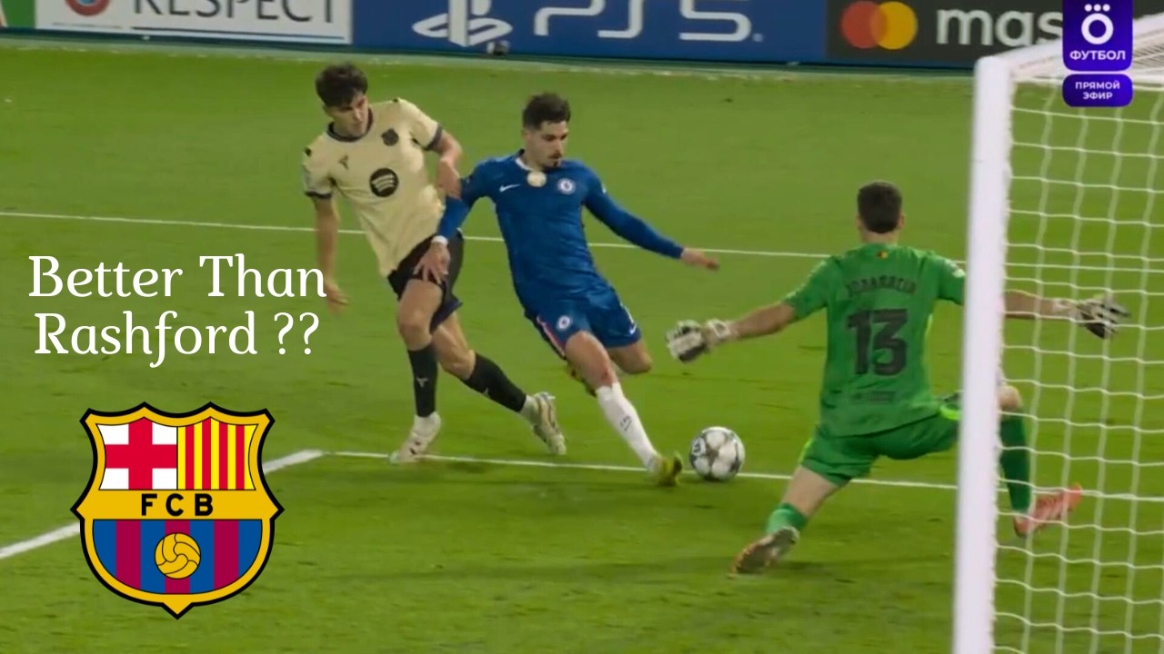 Pedro Neto Played As A False Nine VS Barcelona - Barca Winger Target