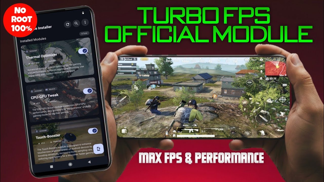 Я всё удалил ради этого! 😱 Официальные модули Turbo FPS для всех Android (полная установка) 🔥