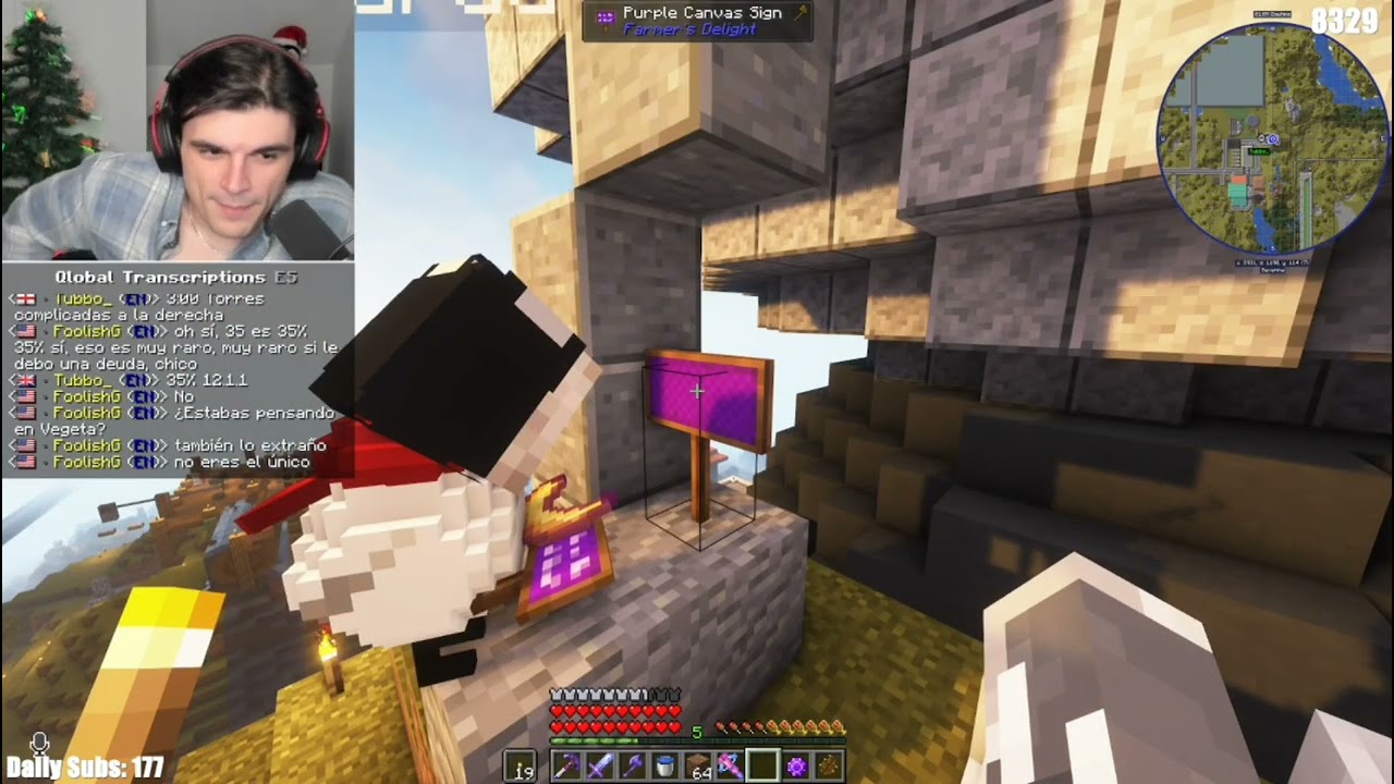 FOOLISH LE DICE A LEO QUE EL TAMBIÉN EXTRAÑA A VEGETTA 🥹♥️♥️ #qsmp