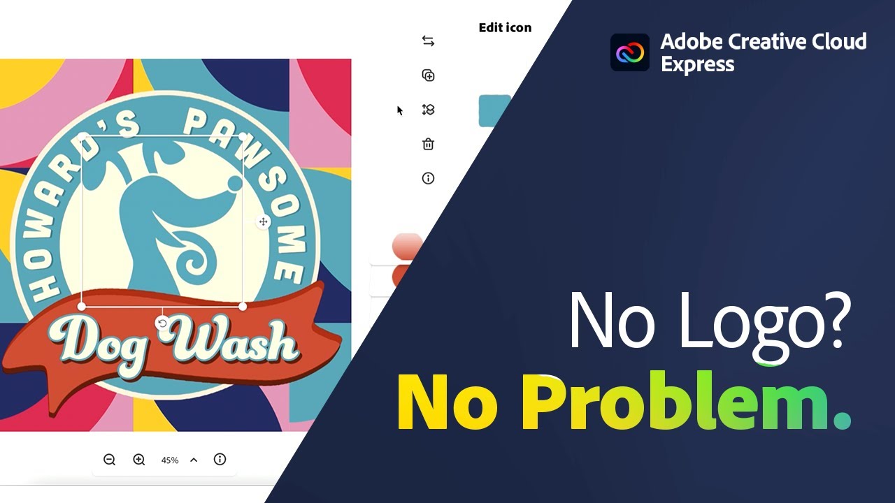 Can&rsquo;t Draw But Need a Logo? Use FREE 'Icons' in Adobe Creative Cloud Express | Adobe Express
