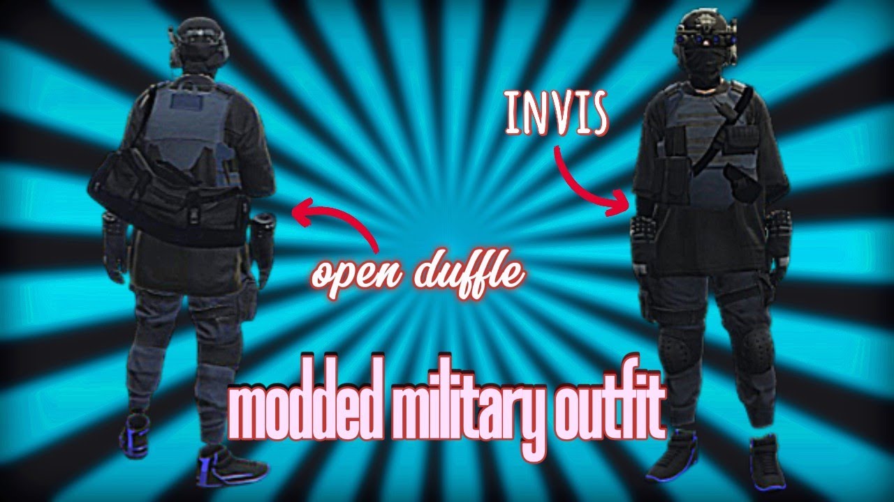how to make this blue military outfit in gta online