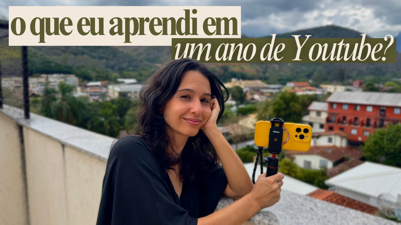 10 coisas que eu aprendi em um ano fazendo vlogs