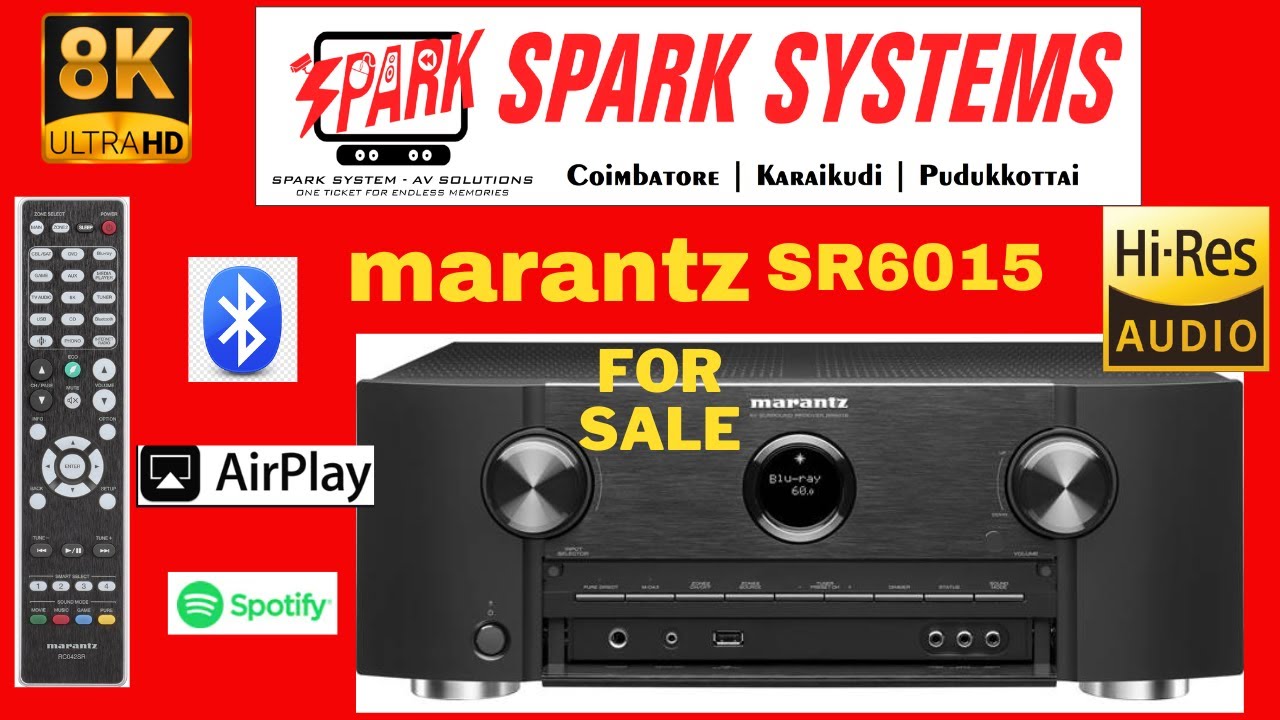 Marantz SR6015 AV Receiver | FOR SALE | High End | Call 9360684471
