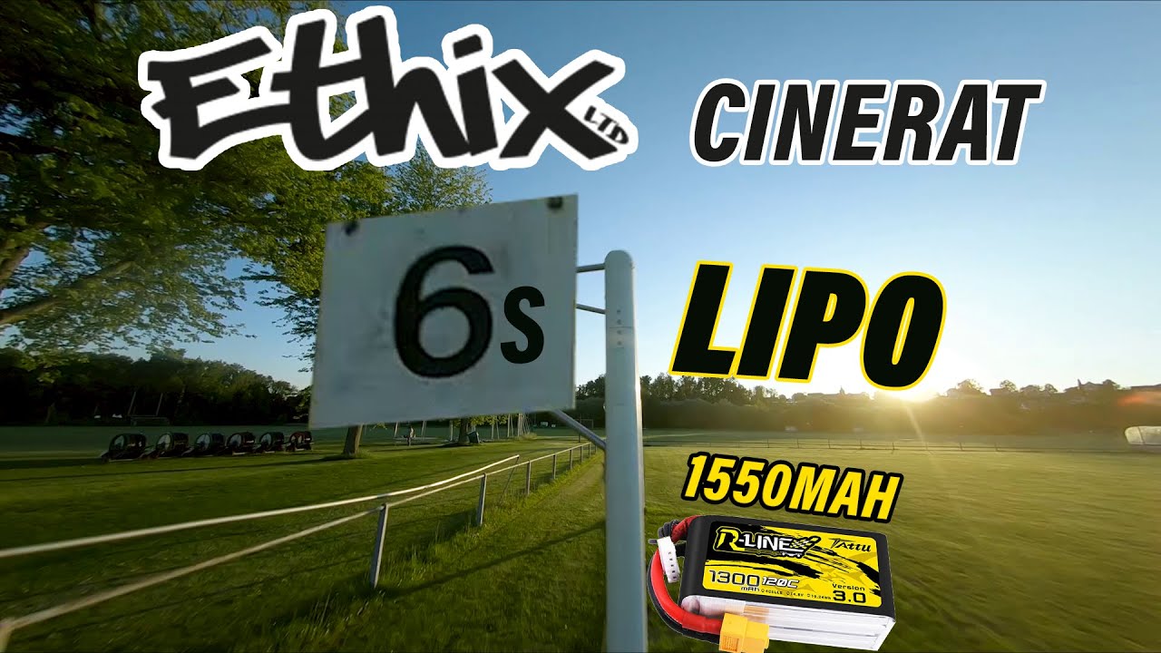 Ethix Cinerat 3 inch with a 1550mah 6S - CRUISING IN THA PARC