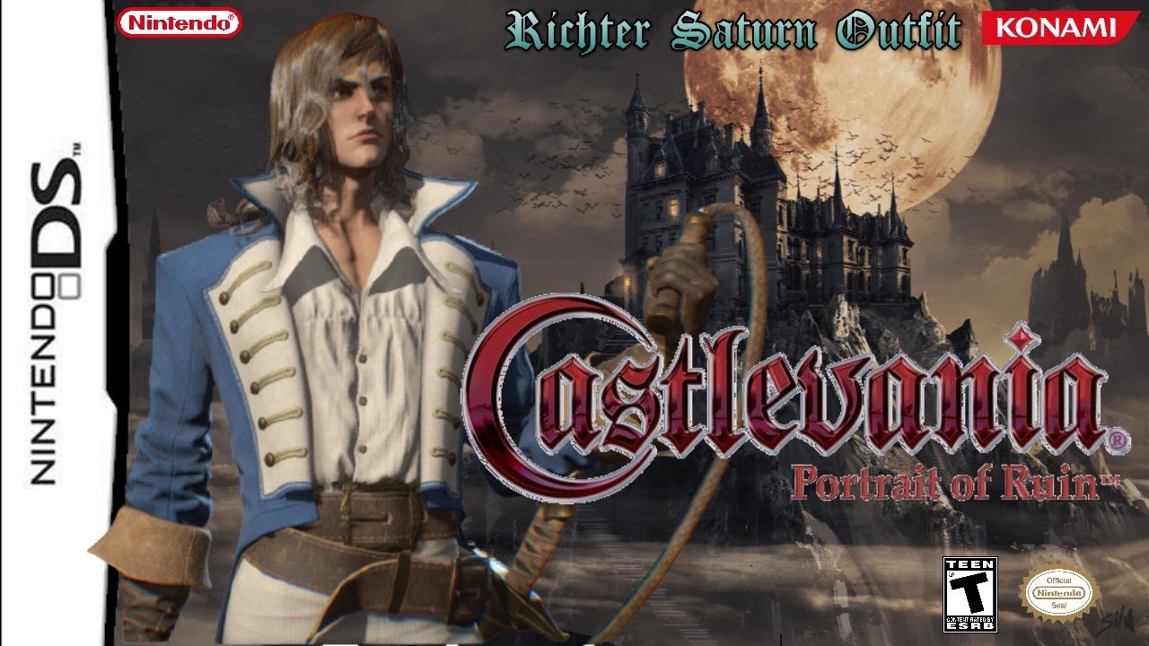 Castlevania: Portrait of Ruin: Richter mode customized (NDS)