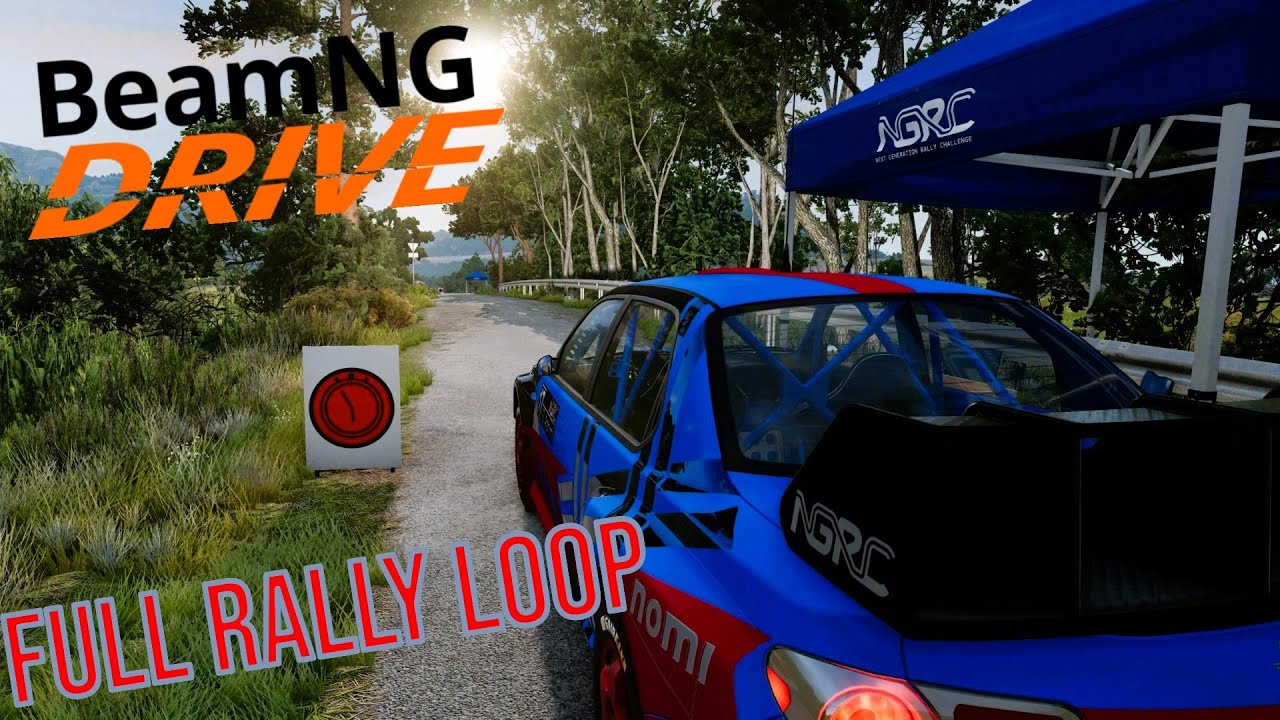 First Attempts at Rally Loop (Full Rally) | BeamNG.Drive Update 0.38