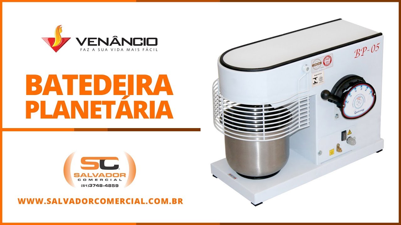 Batedeira Planetária 5 Litros Venâncio - Salvador Comercial