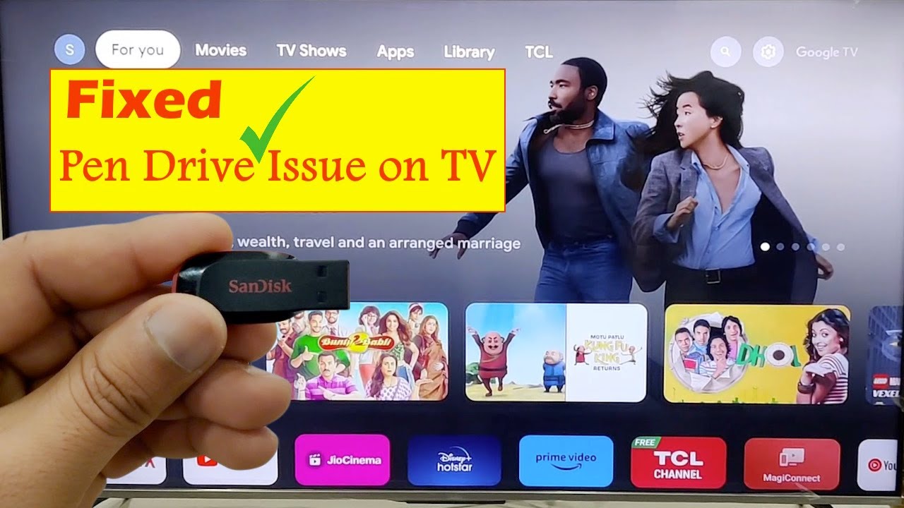 TCL TV не обнаруживает USB-накопитель: исправлено @pcguide4u