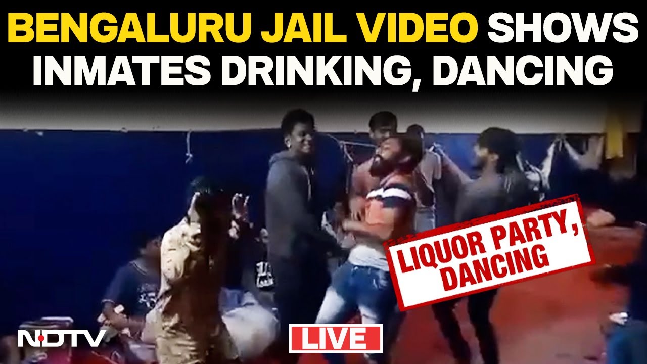 Karnataka News LIVE | Shocking Videos From Bengaluru Jail Show Prisoners Partying, Drinking Alcohol