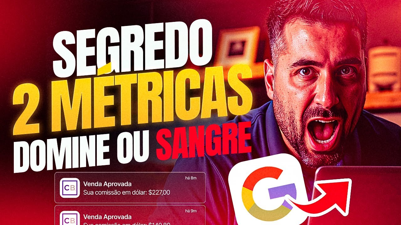 Google Ads para Afiliados: As 2 Métricas que Decidem seu LUCRO OU PREJUÍZO