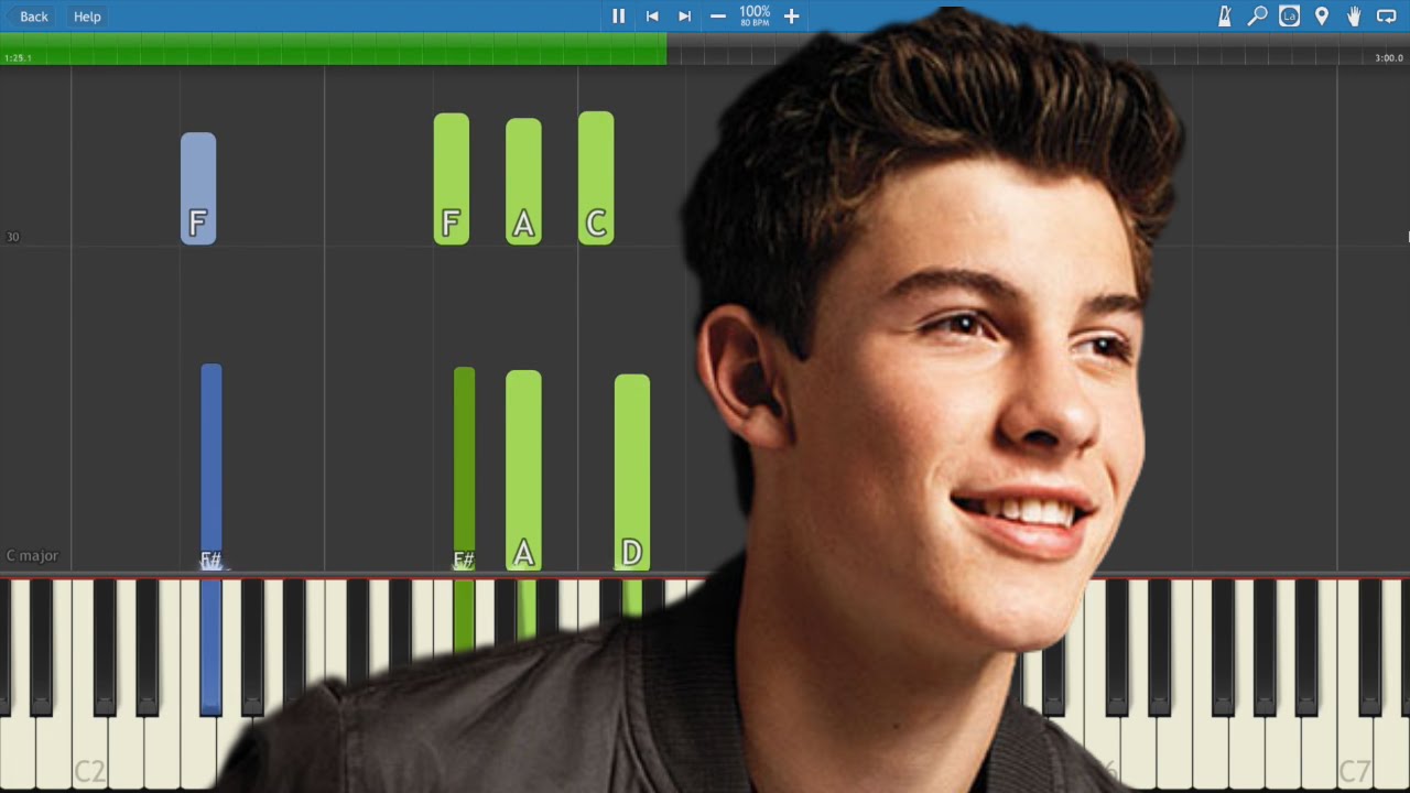 Shawn Mendes - Understand - Piano Tutorial