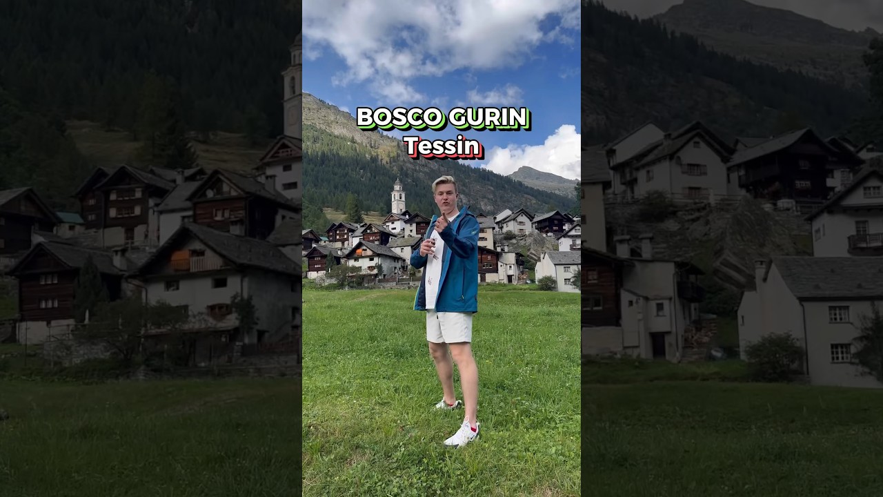 Nur 130 Menschen sprechen diese Sprache! 🏡🇨🇭 #boscogurin #tessin #speziell #dorf #schweiz #tipps