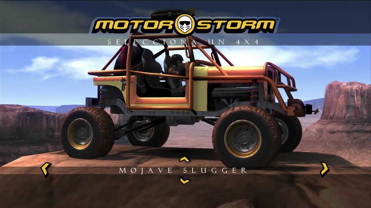 PS3 gameplay: Motorstorm (2007)