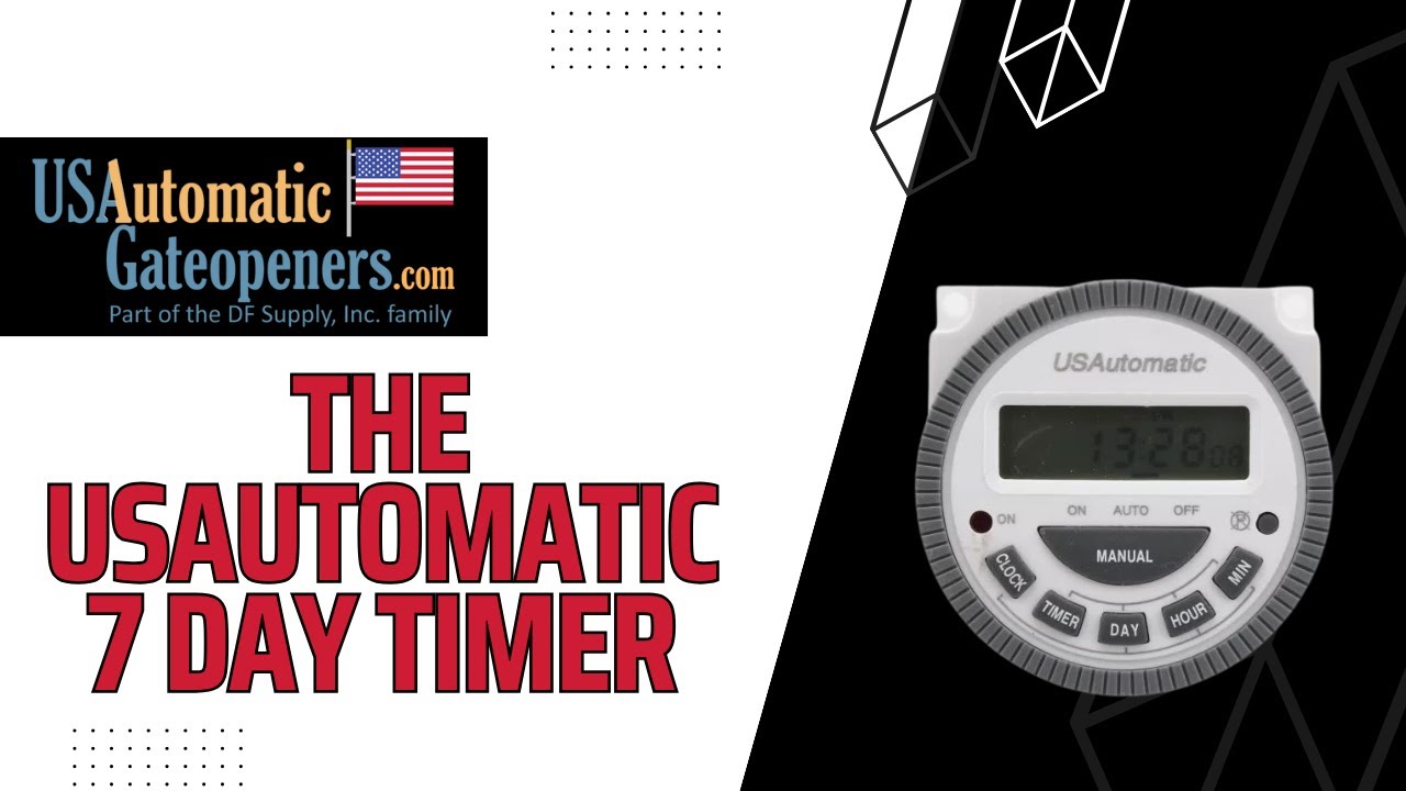 The US Automatic 7 Day Timer: A Complete Setup and Overview