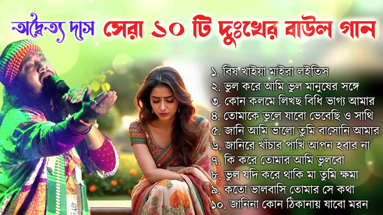 সেরা দুঃখের হৃদয় ভাঙা বাউল গান || Aditya Das Baul Nonstop Bangla Baul Song || Bangla Sad Song