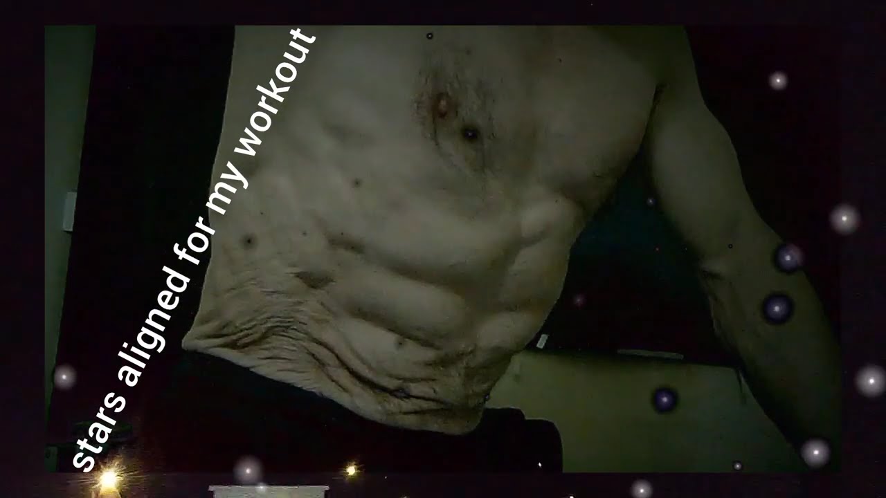 muscle drama/ workout in the stars