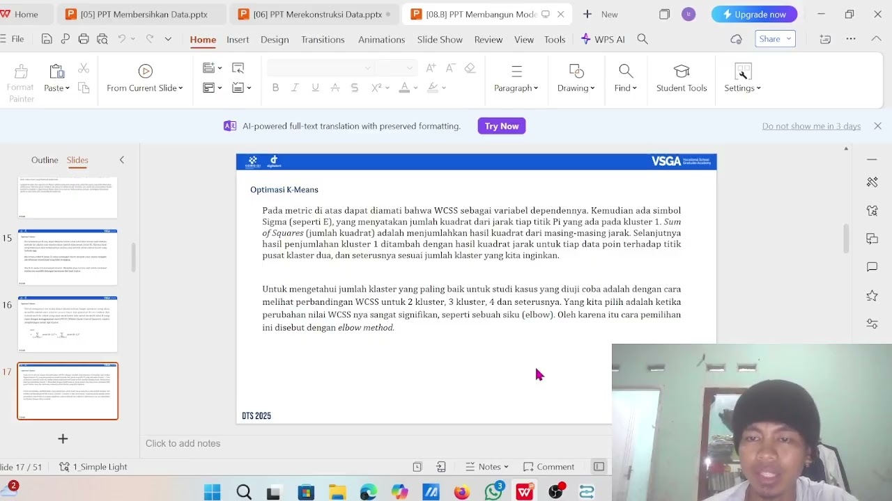 MEMBANGUN MODEL CLUSTRING MENGGUNAKAN RIPETMINER 202601140230