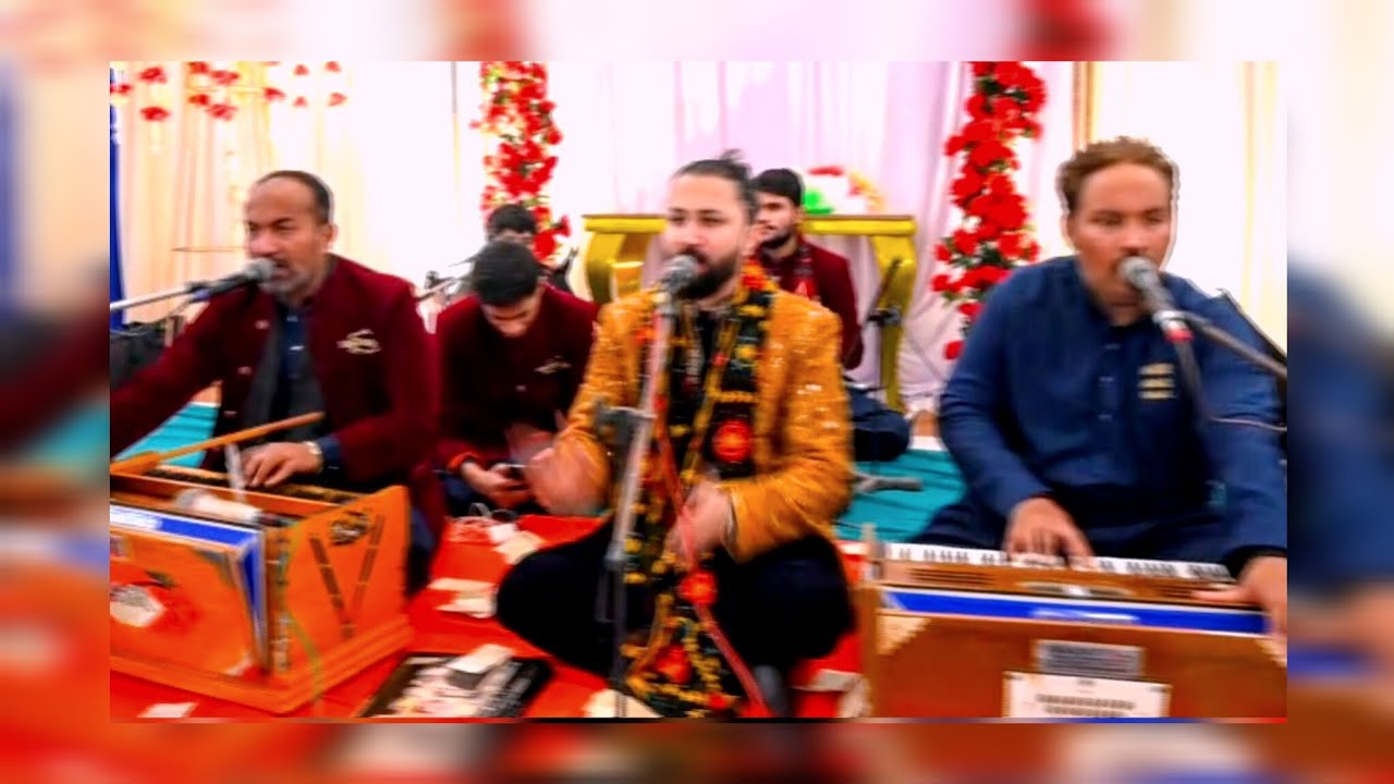 QAWALI NIGHT WEDDING CEREMONEY OF FAHAD YOUNAS FROM BANSRIAN AT AJAR MARQUEE GT ROAD KHARIAN GUJRAT
