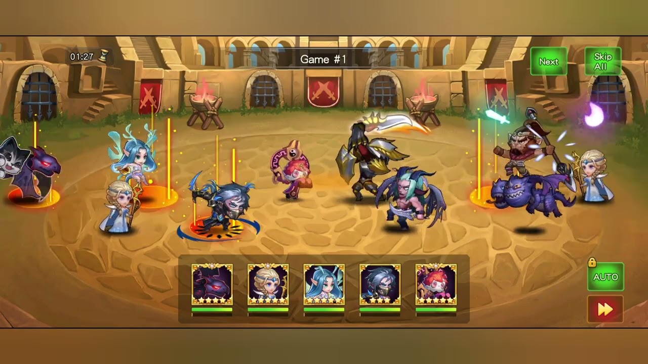 Crystal Legends: Быстрый взгляд на то, чем я занимался в последнее время / Прокачиваю кучу героев...