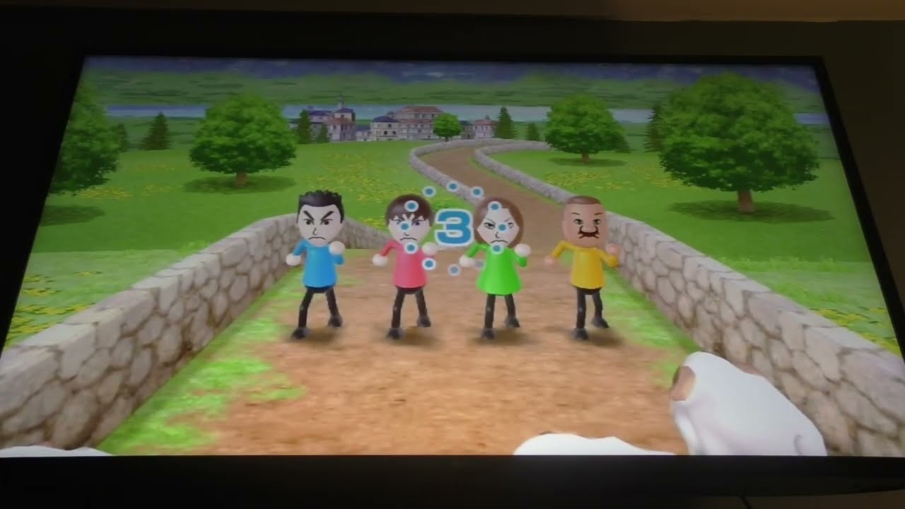 Wii party board game Island with Eisa and Marco