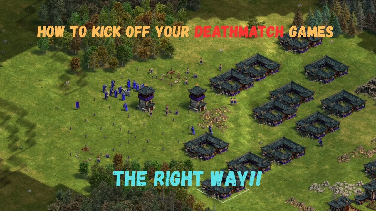 How to Start Deathmatch the Right Way | AoE DE DM Tutorial