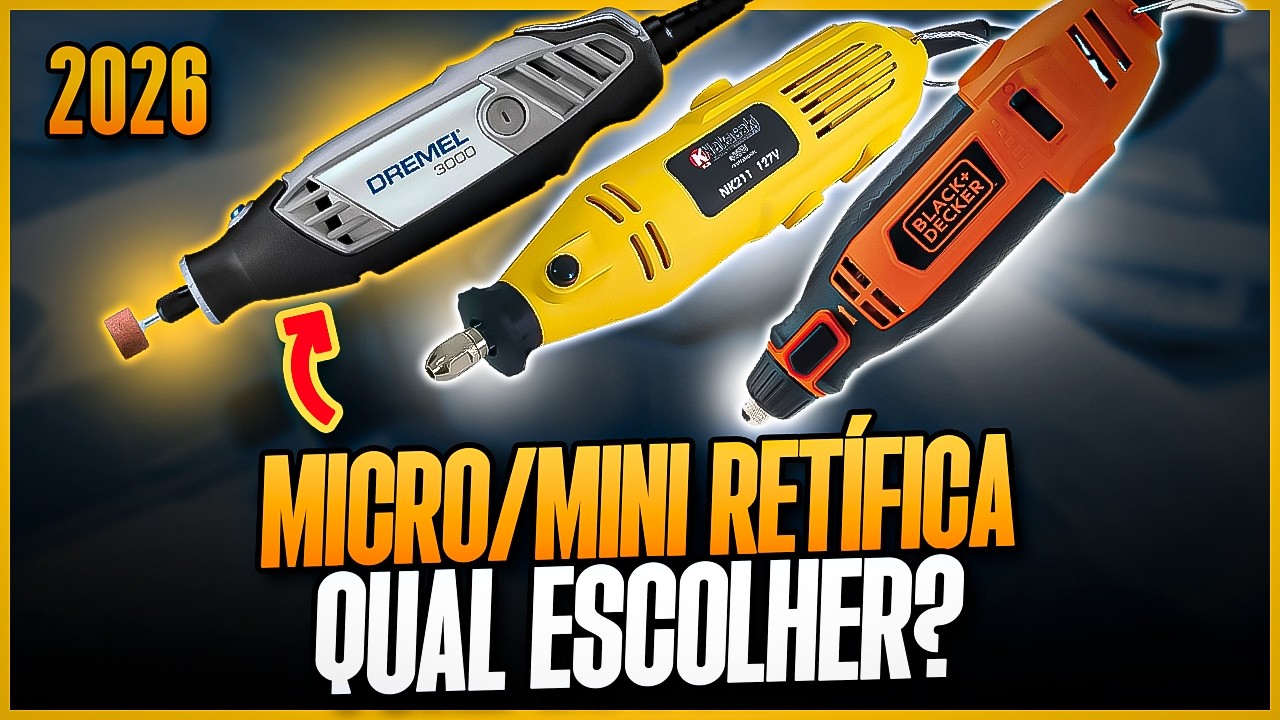 Qual MICRO RETÍFICA Comprar em 2024? Descubra os 3 Modelos mais Vendidos! Melhores Micro Retíficas