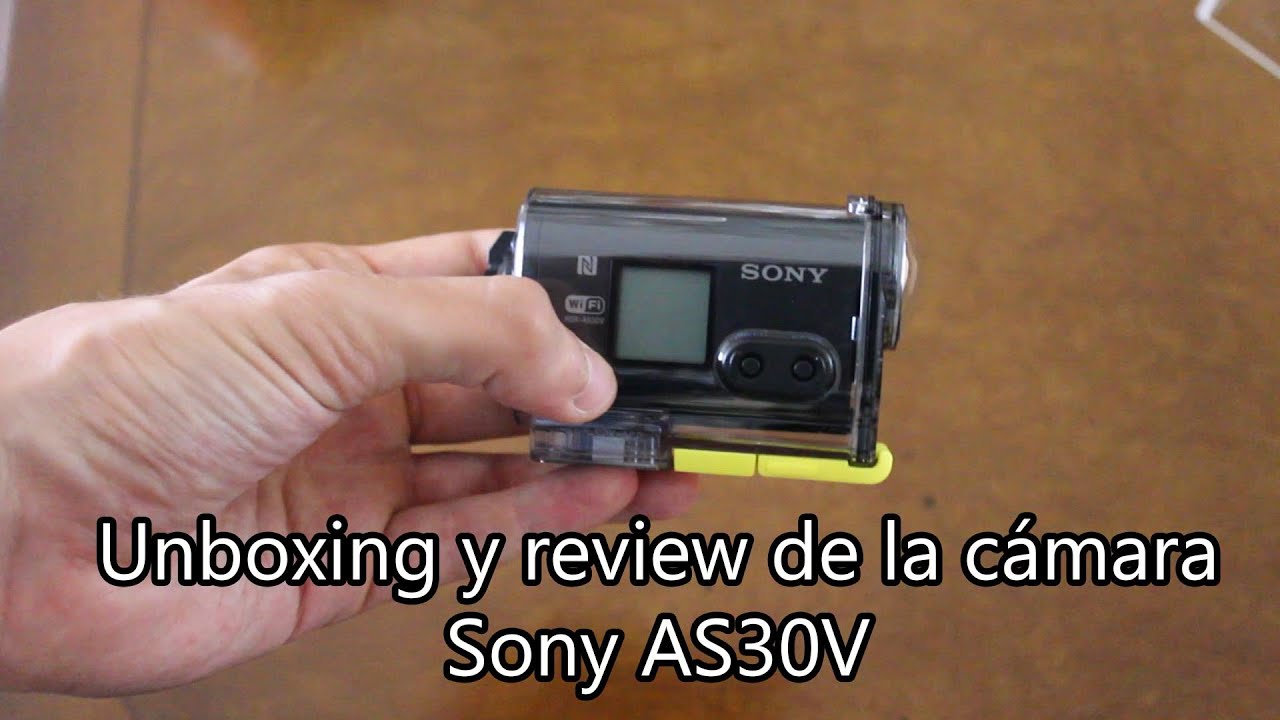 Review de la cámara de acción Sony HDR-AS30V en español