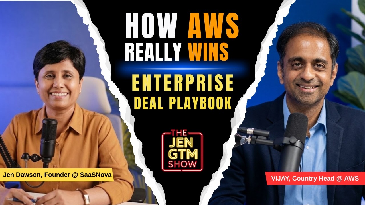 Episode 4: The AWS Enterprise Playbook: How Agentic AI Really Wins in BFSI | The Jen GTM Show