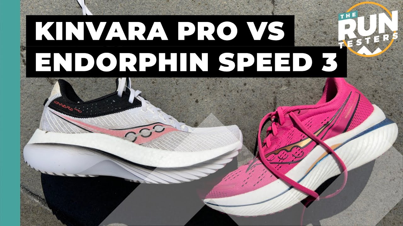 Saucony Endorphin Speed 3 vs Saucony Kinvara Pro: Which plated shoe should you get?
