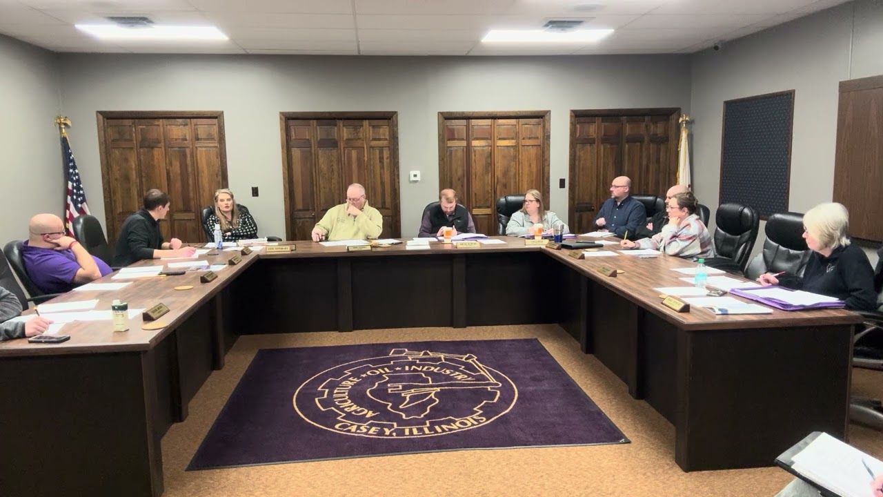 Casey City Council March 2, 2026 1