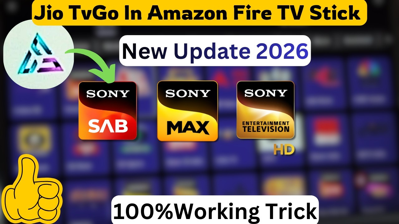 JioTv Go New Update || Install in Amazon Fire Stick and Android Tv || Working Tricks in 2026 ||