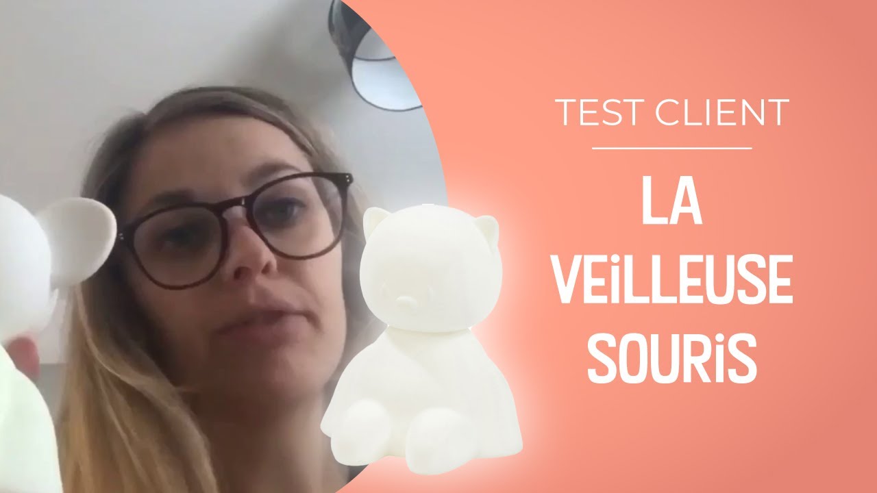 LA VEILLEUSE SOURIS NATTOU  - BERCEAU MAGIQUE