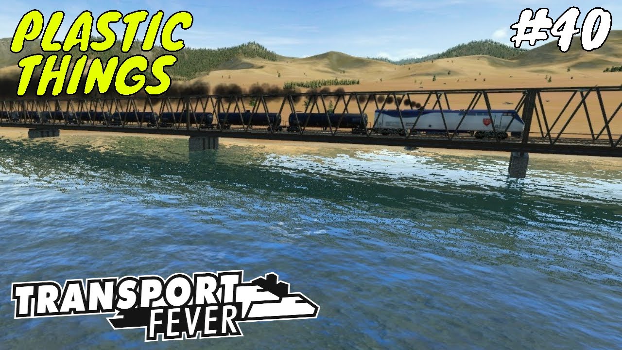 Setting up the extended oil routes || transport Fever || #40   Nexxus Gaming