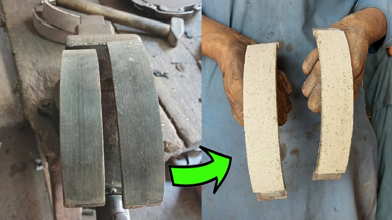 How Rusty Brake Leathers Rebuild - Brake Shoe Restoration