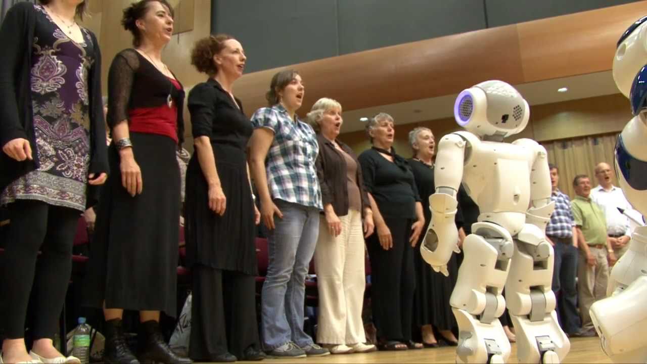 Robots take Chorus anthem to Turkey