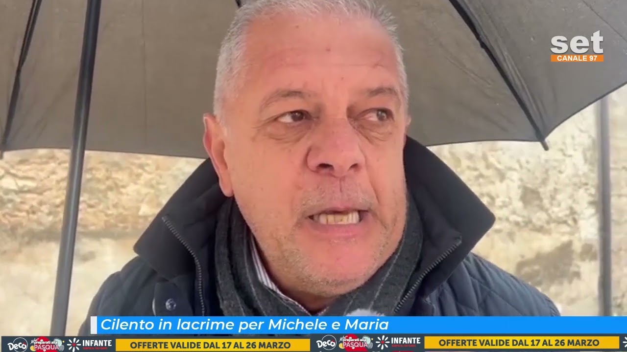 Cilento in lacrime per Michele e Maria