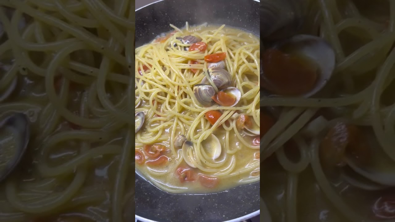 Spaghetti cozze e vongole la sciccheria 