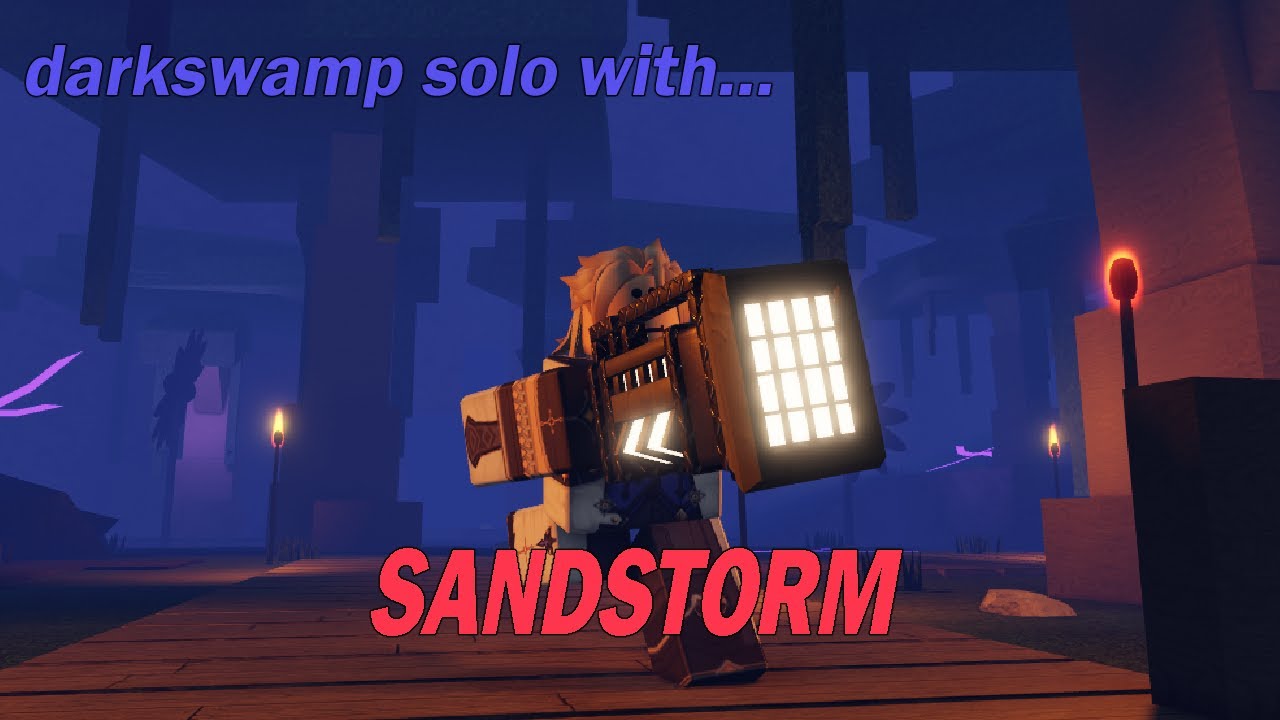 Alstigar Darkswamp solo with Sandstorm model-086 (V1) - Wave Defense: OVERDRIVE!