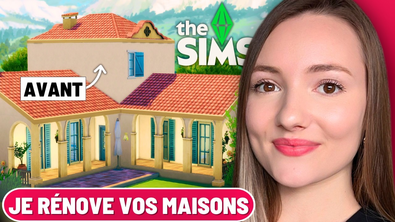 Je dois moderniser cette maison provençale 🌞 Je rénove VOS maisons | LES SIMS 4